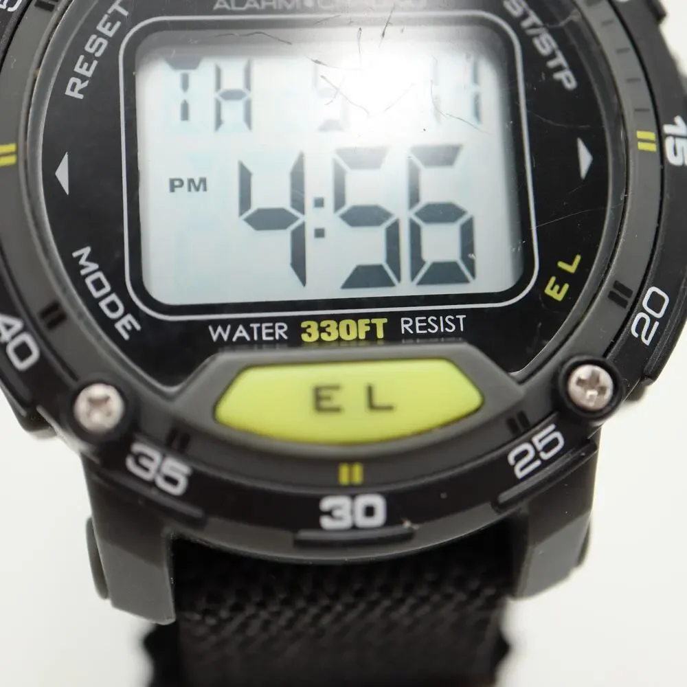 Vintage Armitron 43mm Digital Sport Watch Alarm Chronograph w New Battery